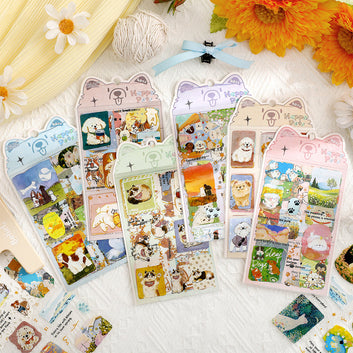 Joyful Cute Pet Series Sticker Sheets