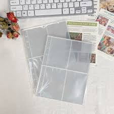 A5 PET Sticker Storage Binder Inserts