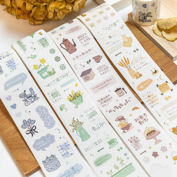 Suiya Notebook Series Die Cutting Washi Tape