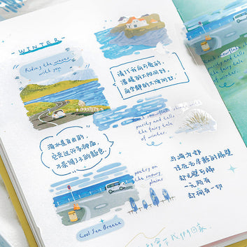 Road Scenery Series PET Tape