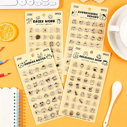 Cute Little House Series  Scrapbook stamp set