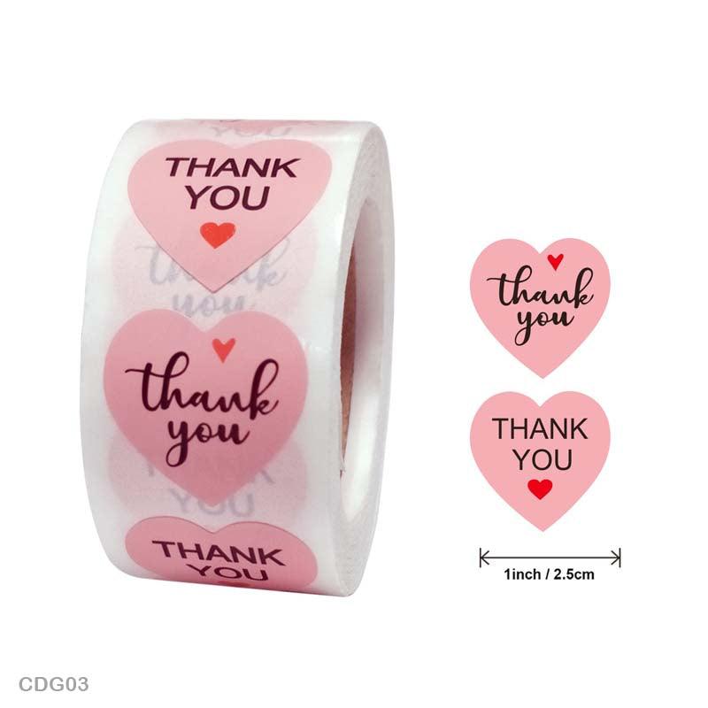 Thank you Stickers - Journal Carnival