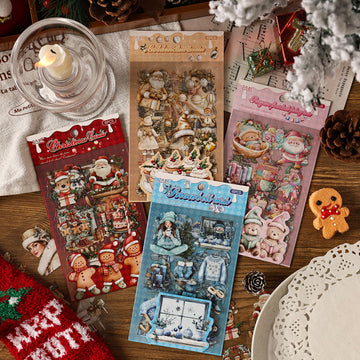 Snow Night Ode Series Sticker Sheets