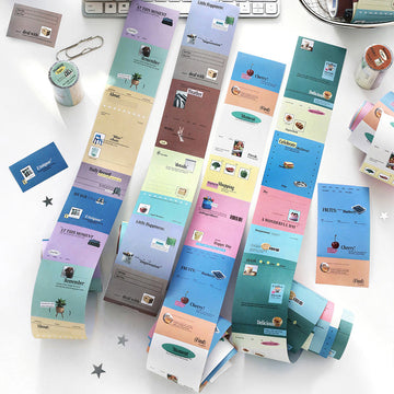 Fragment Collection Series Writing Paper Tape