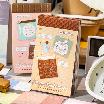 Colorful Mood Series Sticker Book