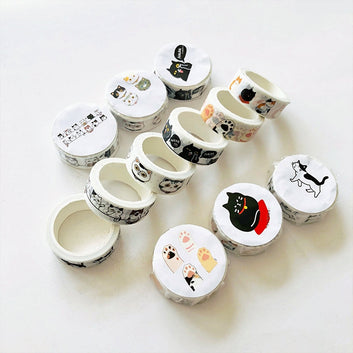 Creative Cute Cat Decorative Washi Tape