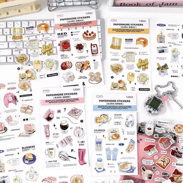 Journal Fragment Series Sticker Sheets