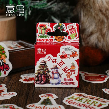 Hello Christmas Boxed Sticker