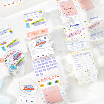 Half sugar market series Die Cutting Self-adhesive Tape