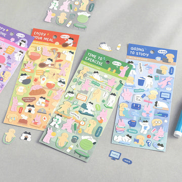 Join Me Series Korean Style Sticker Sheet