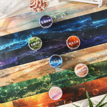 Chasing Waves and time series Washi Tape