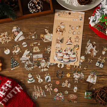 Snow Night Ode Series Sticker Sheets