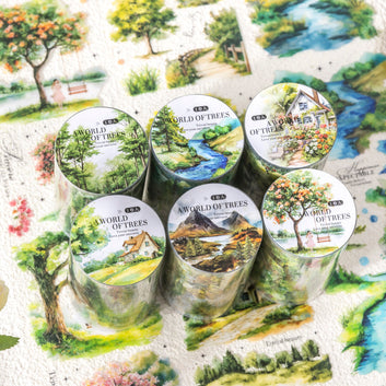 The Scenery of tree Series Pet Tape