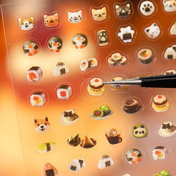 Happy Endurance Series Mini Pet Sticker Sheets