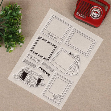 Photo Frame Clear Stamps