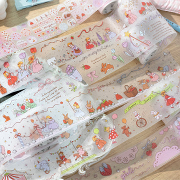 Sweet Box Series Die Cutting Flash PET Tape