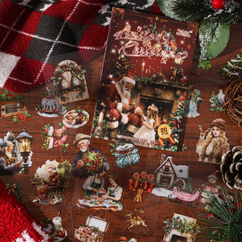 Christmas Letter Series Sticker Book