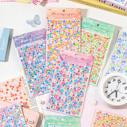 Star convenience store series Sticker Sheets