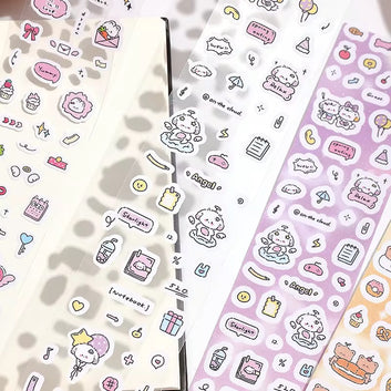 Cute Cartoon Style Graffiti Tape