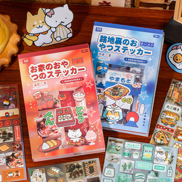 Cute Food Story Series Sticker Book