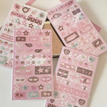 Aesthetic Korean Style Small Sticker Sheet