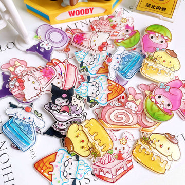Cute Cartoon Acrylic Clips