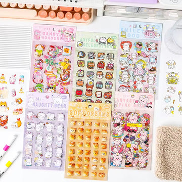 Cute Cartoon Sticker Sheets