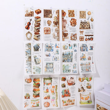 The soft home time Series Sticker Book