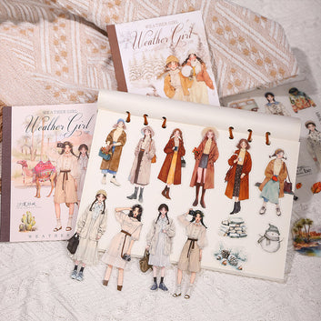 Weather Girl Series Sticker Book