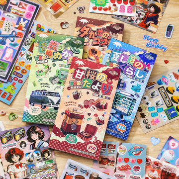 Showa Series Sticker Book