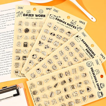 Cute Little House Series  Scrapbook stamp set