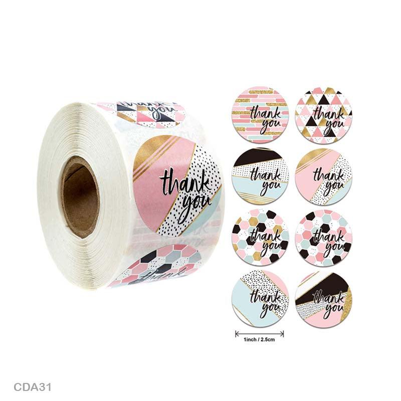 Thank you Stickers - Journal Carnival