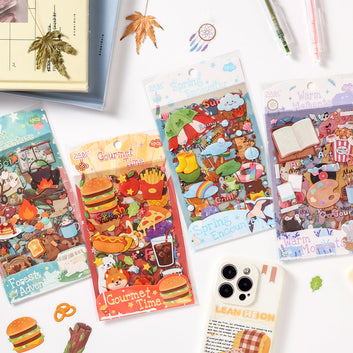 Plush Encounter Series Sticker Sheets