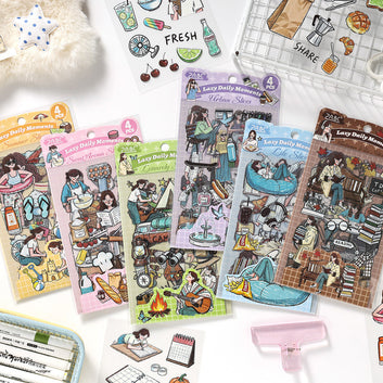 Beautiful Collection Book Series sticker sheets