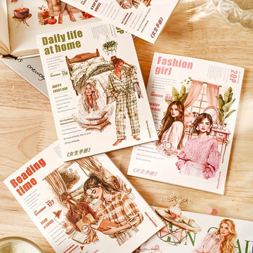 Girls Handbook Series Journaling Sticker book
