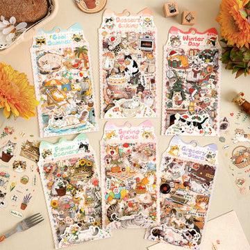 Furcula Star Language Series Sticker sheets
