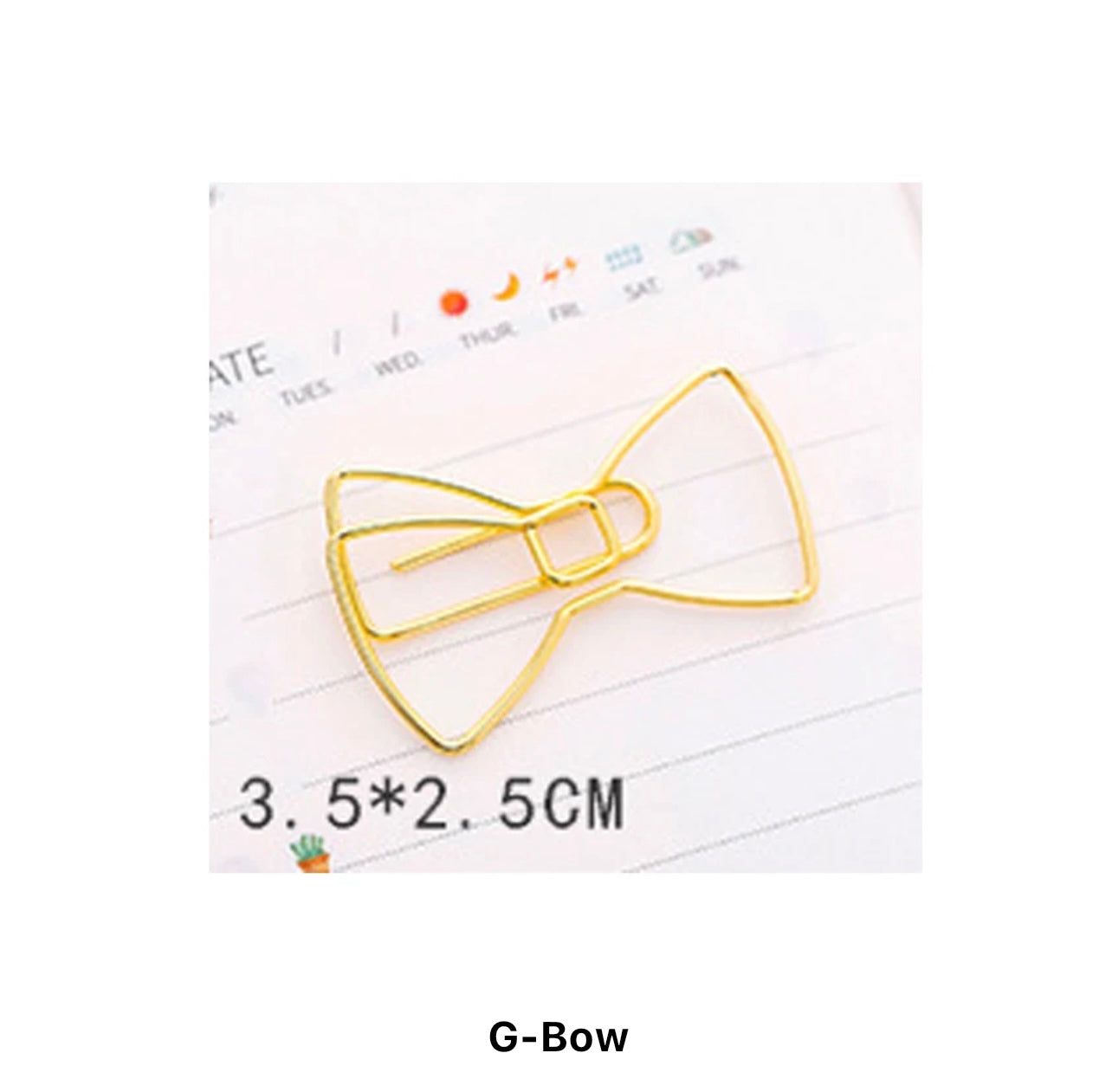 Metal Notebook Clips - Journal Carnival
