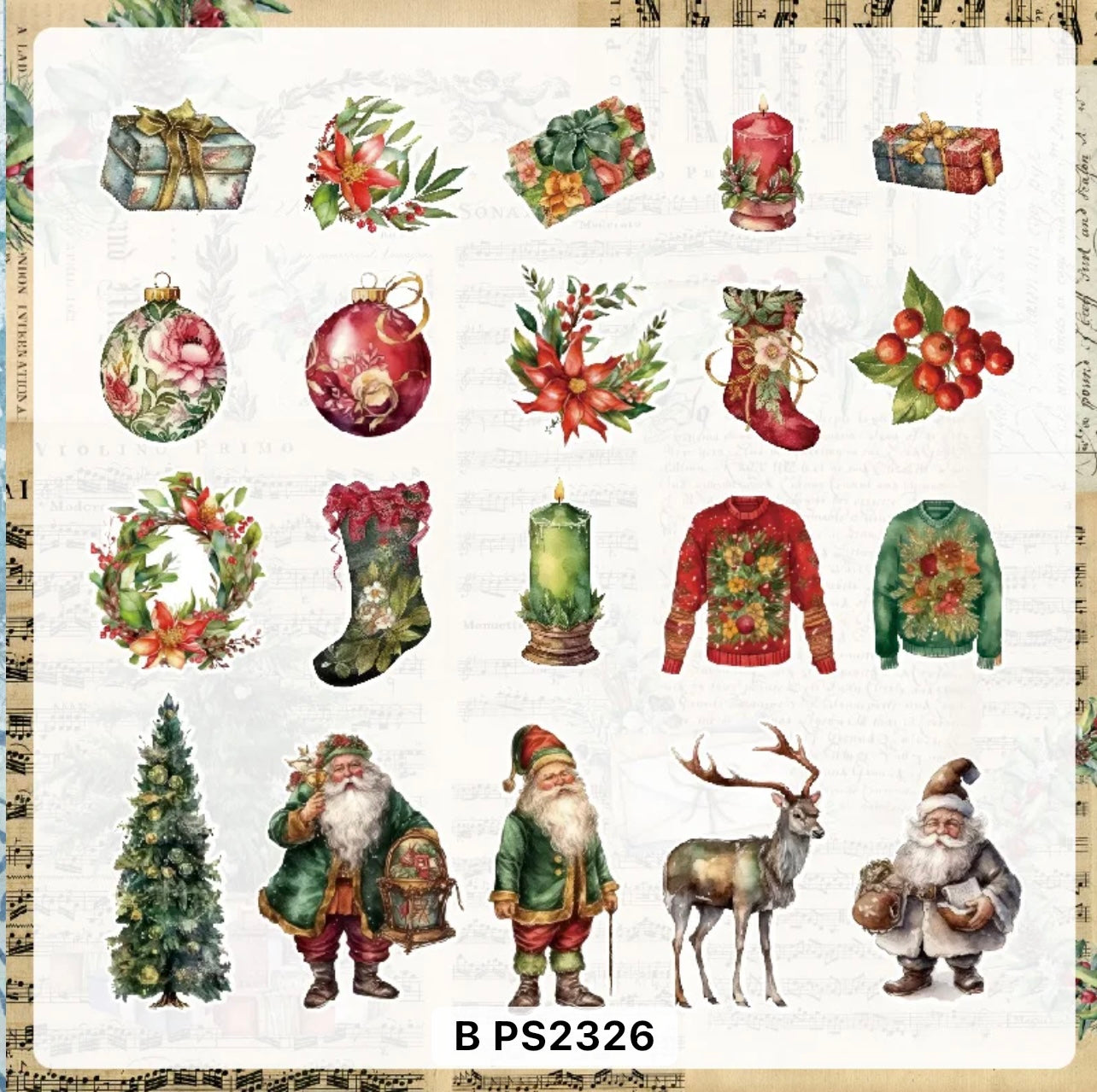 Christmas Sticker - Journal Carnival