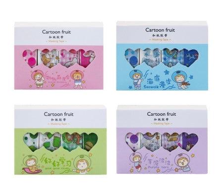 Kawai Fruit Washi Tape Box - Journal Carnival