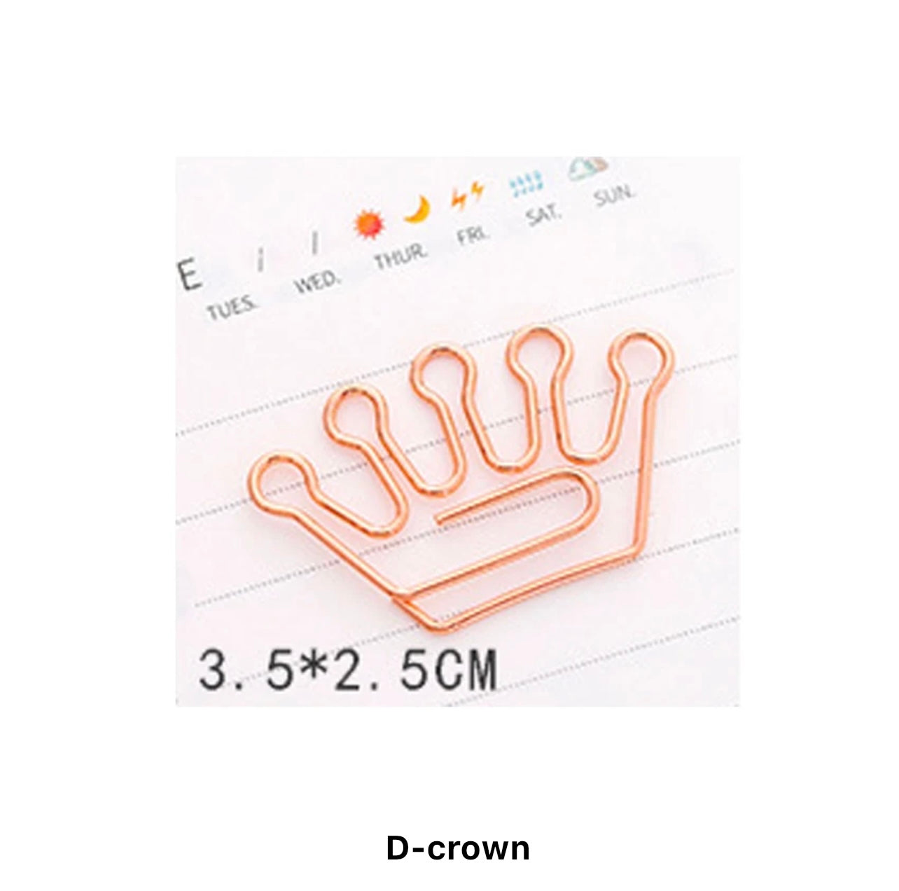 Metal Notebook Clips - Journal Carnival