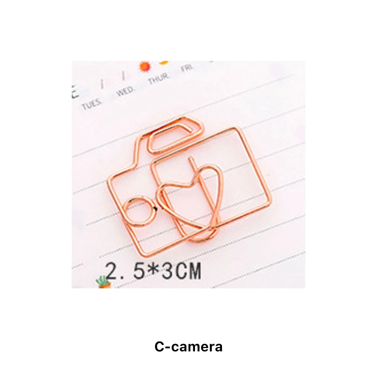 Metal Notebook Clips - Journal Carnival