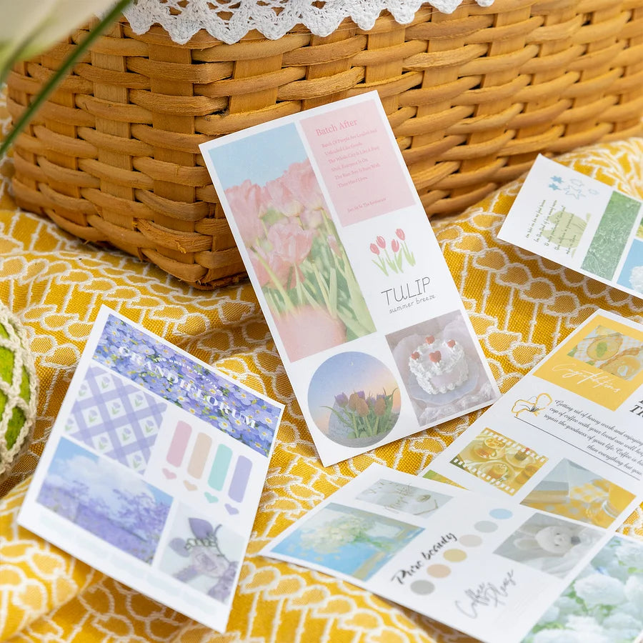 landscaping Washi Sticker Book - Journal Carnival