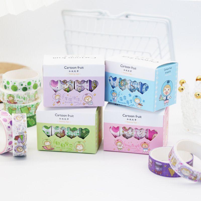 Kawai Fruit Washi Tape Box - Journal Carnival