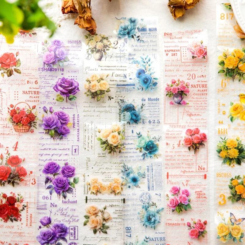 The Lyric of Roses series Pet Tape - Journal Carnival