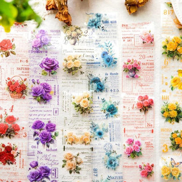 The Lyric of Roses series Pet Tape - Journal Carnival