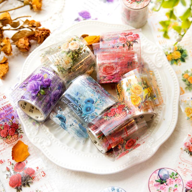 The Lyric of Roses series Pet Tape - Journal Carnival