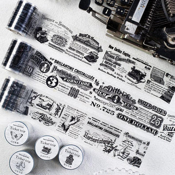 Ticket Trip Pet Tape - Journal Carnival