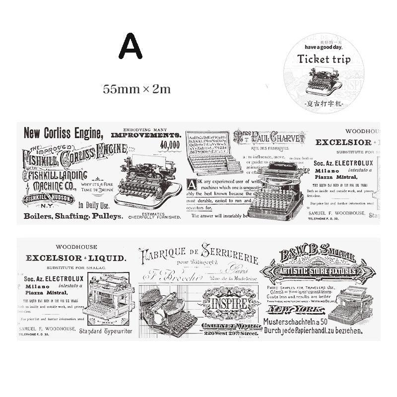 Ticket Trip Pet Tape - Journal Carnival