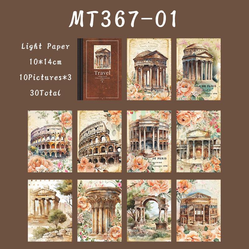 Journey around the World series material paper - Journal Carnival