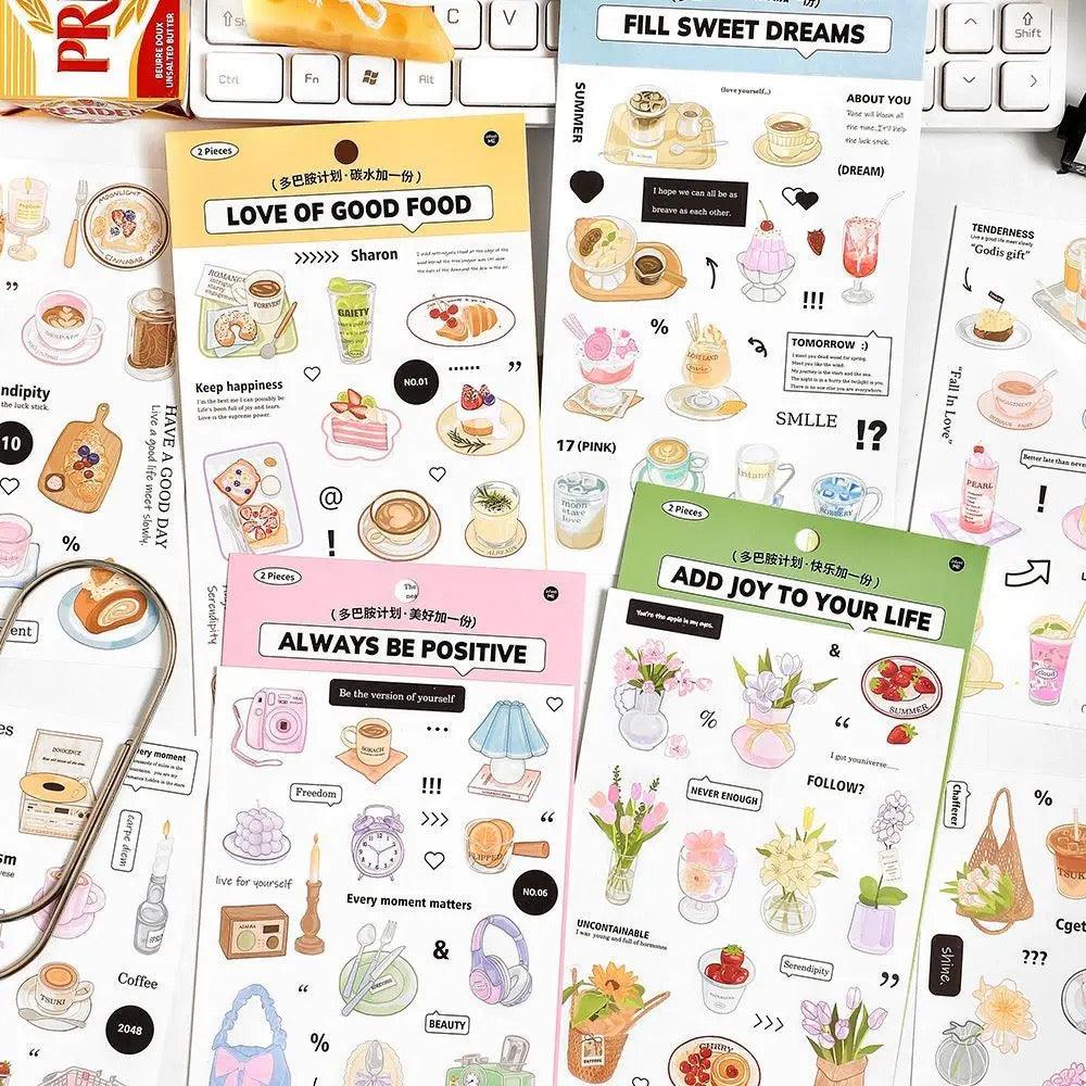 Adhesive Stickers - Journal Carnival